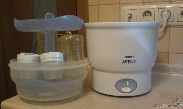 Электронный паровой стерилизатор Philips avent - цена 2700 рублей Электронный паровой стерилизатор Philips avent - цена 2700 рублей