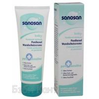 Sanosan Pure+Sensitive Крем детский защитный с пантенолом 100мл 089443