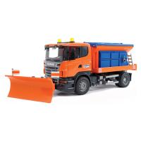 Снегоуборочная машина Scania (подходит модуль со звуком и светом H) Bruder 03-585 Снегоуборочная машина Scania (подходит модуль со звуком и светом H) Bruder 03-585
