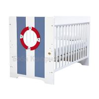    Hpa Cot Bed Navy Look E3732