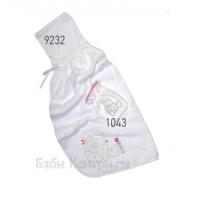 Baby Star Набор для купания (полотенце с капюшоном+варежка) Briodery pink R9232 Baby Star Набор для купания (полотенце с капюшоном+варежка) Briodery pink R9232