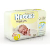 Подгузники Huggies Newborn (2-5 кг) 28 шт. арт. 9400705