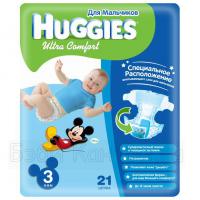  Huggies Ultra Comfort   (5-9 ) 21 . . 9402311